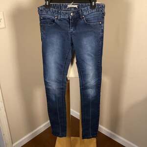 Free People Women's Dark Wash Skinny Jeans Size W 28